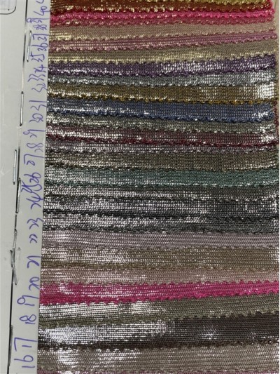 GZ-JP  經編閃光布  幅寬：145CM   克重：180g   成分：滌95% 氨綸5% 細節-1